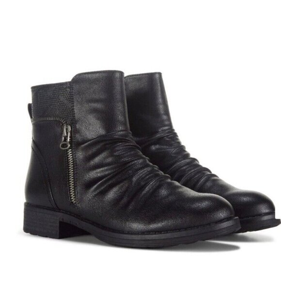 Sean Alan Riley Waterproof Black Ankle Boot Size 7 - Picture 4 of 15